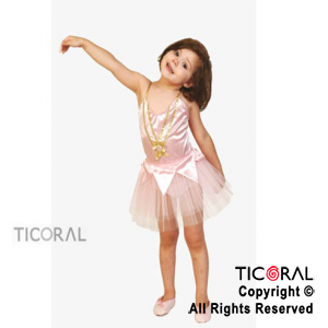 DISFRAZ TU-TU NIA ROSA CAND TALLE 1 x 1